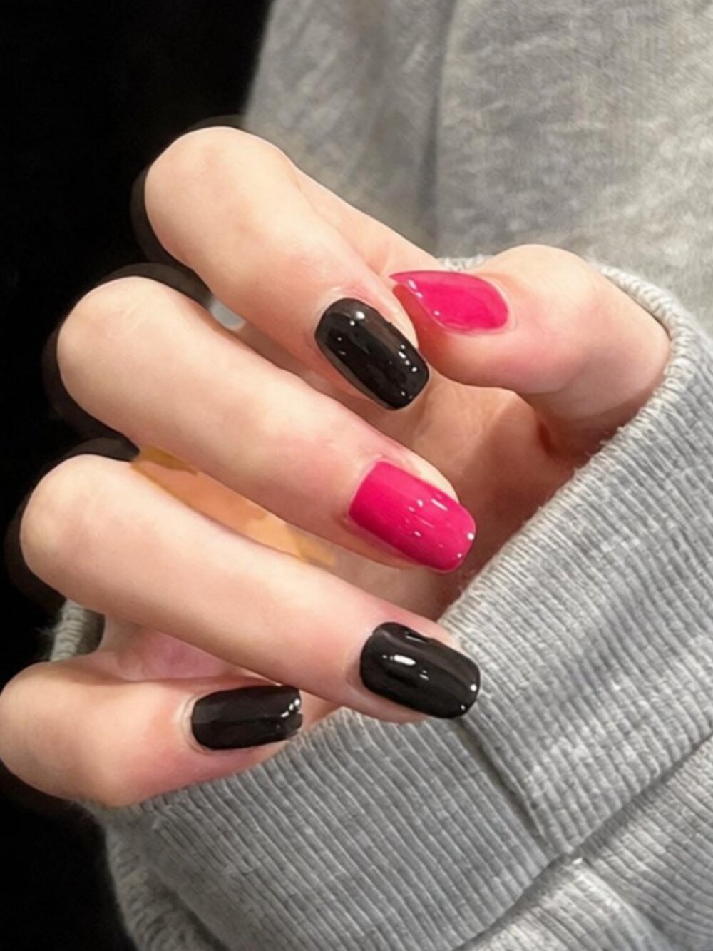 Customizable handmade press-on nails reusable